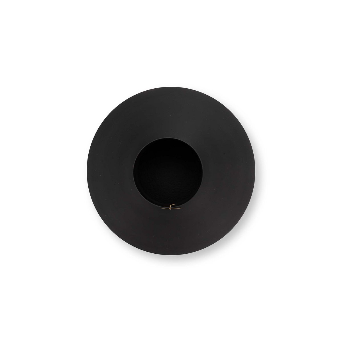 Vase Metal Black 24x30cm