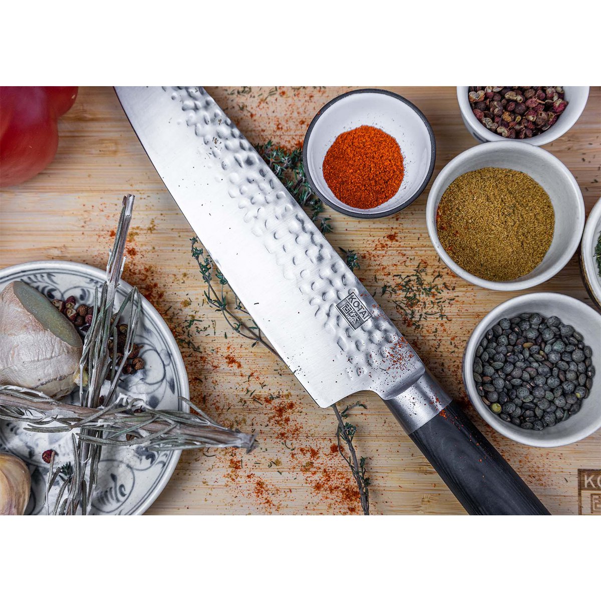 Messenset - The Essential Set: 3 messen (schilmesje + gyuto + broodmes)