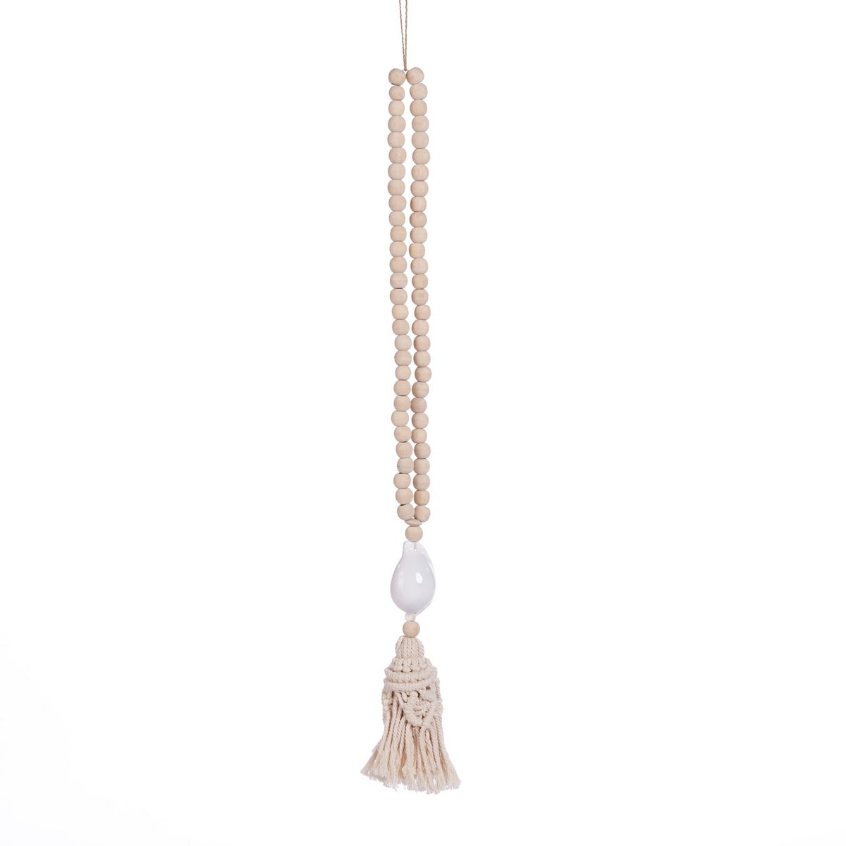 De Ocean Whisper ketting - natuurlijk wit