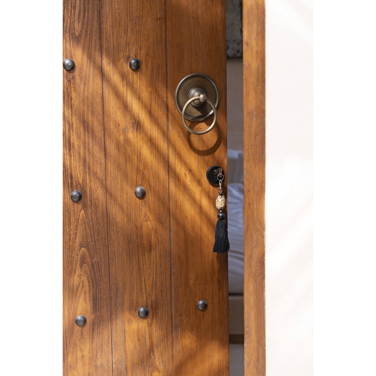 De Sumbawa sleutelhanger - zwartbruin