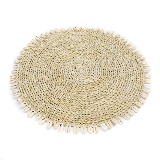 De Seagrass Shell Placemat - Natuurlijk