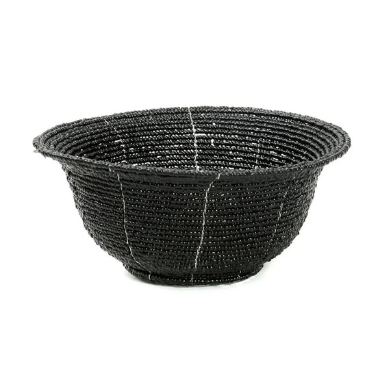 The Beaded Bowl Low - Zwart - S