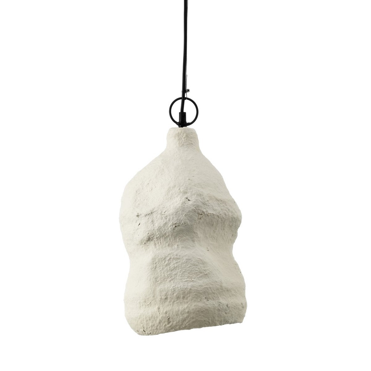 minimalistische witte hanglamp