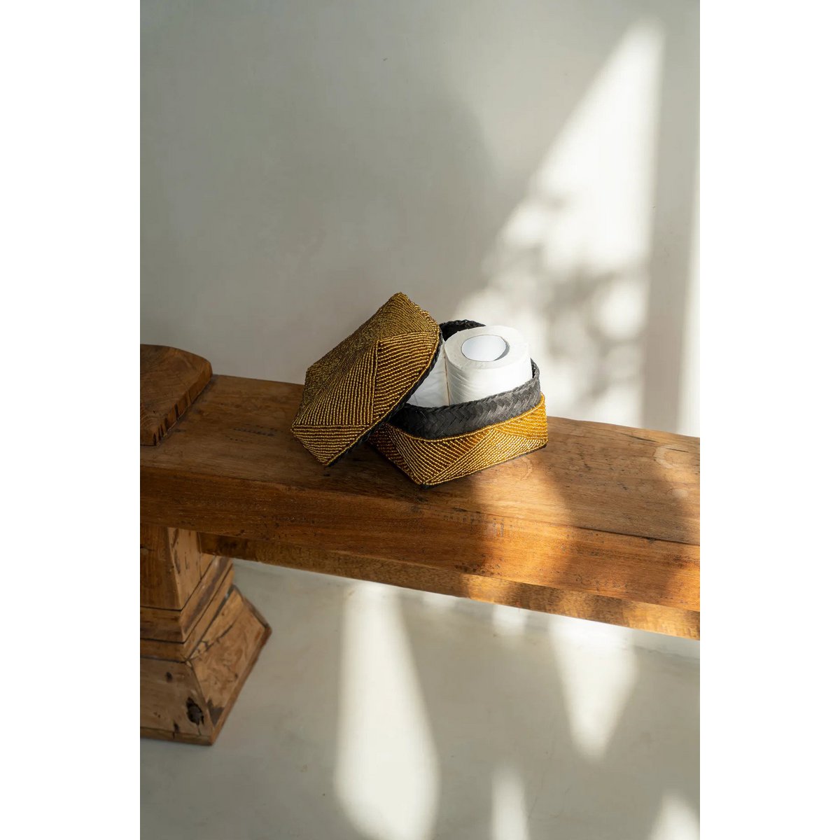 De kralenmand - Goud - M