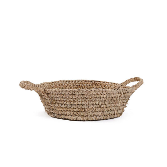 The Raffia Basket Trays - Natural - S