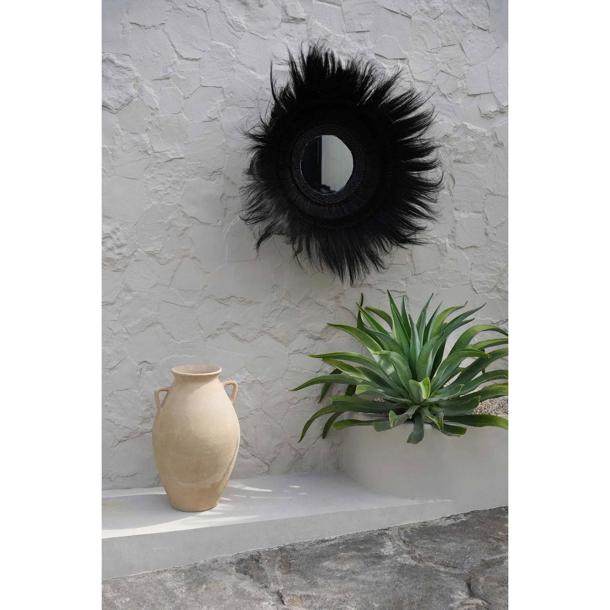 De verzonken bosspiegel - zwart