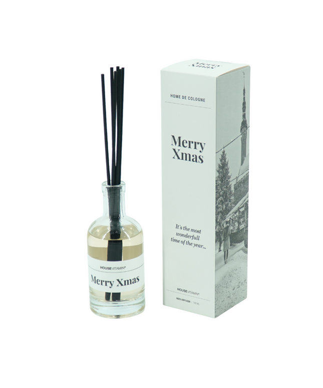 Rietverspreider - Glas/vezel - Kerstmis - 100ml
