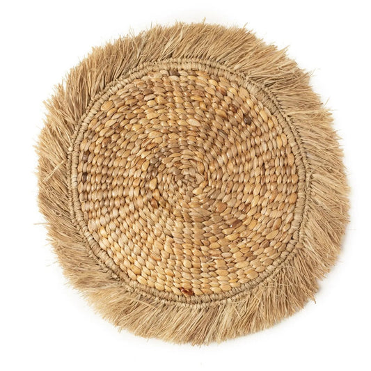 De Waterhyacint Raffia Placemat - Naturel
