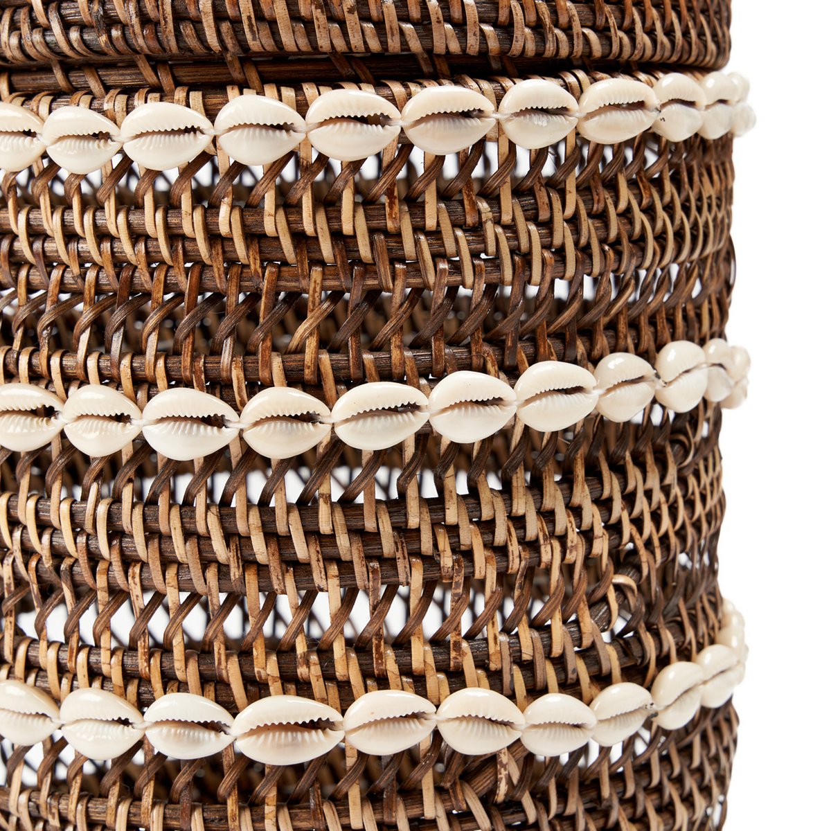 De Shell Opbergbak - Natuurlijk Bruin