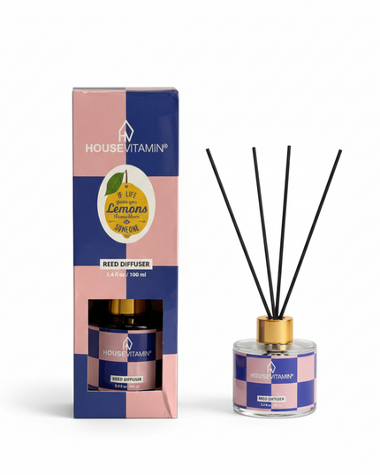 Rietverspreider - Citroen/ Bergamot - 100ml