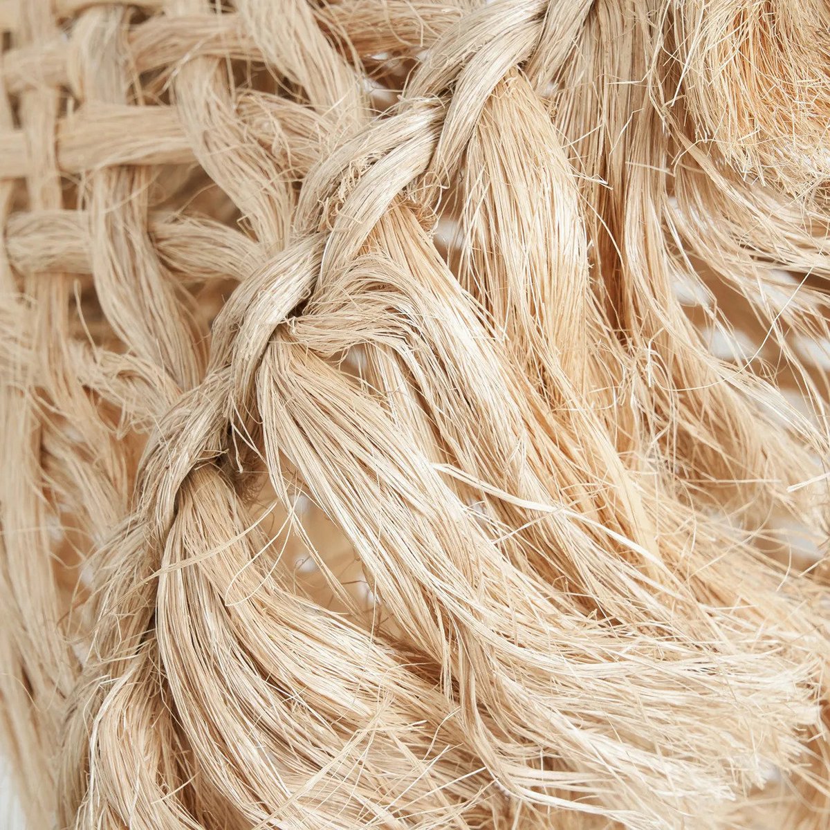 De Abaca Jelly Fish-hanger - Naturel - L