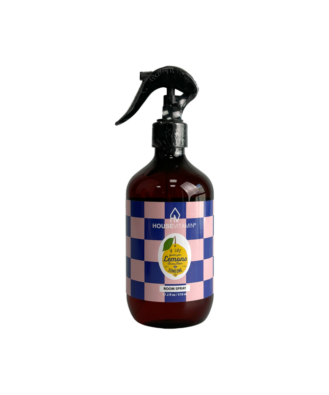 Roomspray - Citroen/ Bergamot/ Basilicum - 500ml