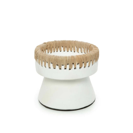 The Pretty Candle Holder - Wit Naturel - S
