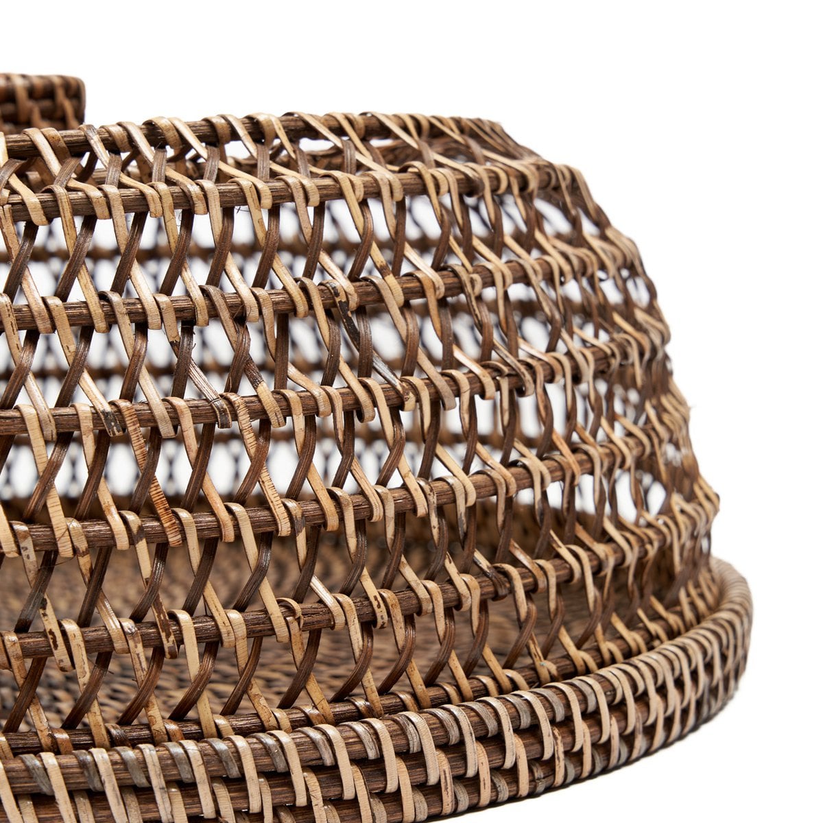 The Rattan Food Cover - Natural Brown - M