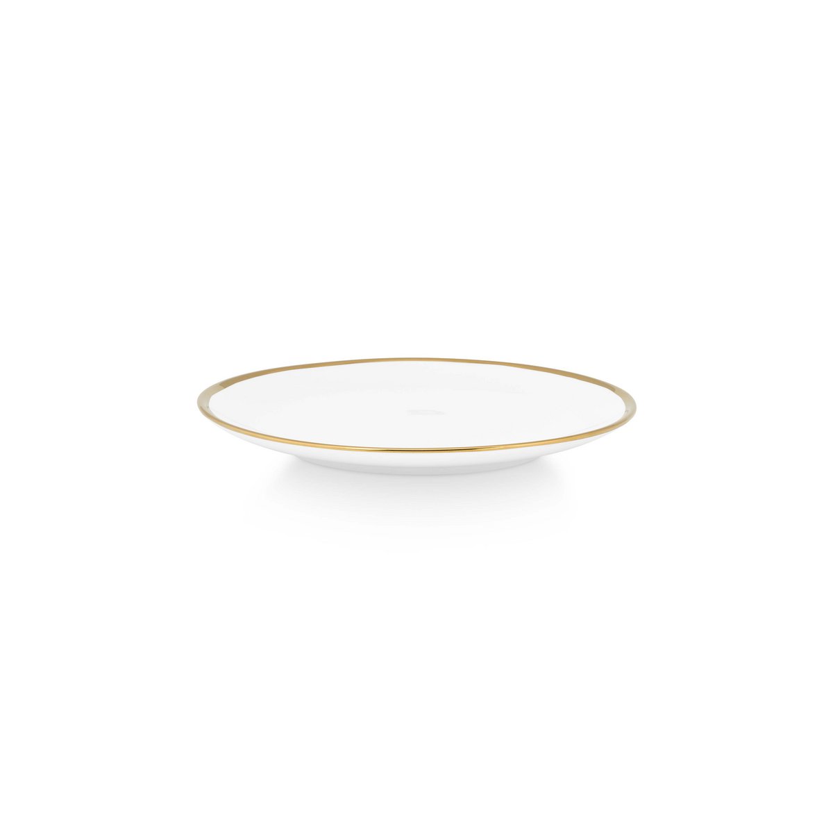 Set/16 Dinnerware Raw White Gold