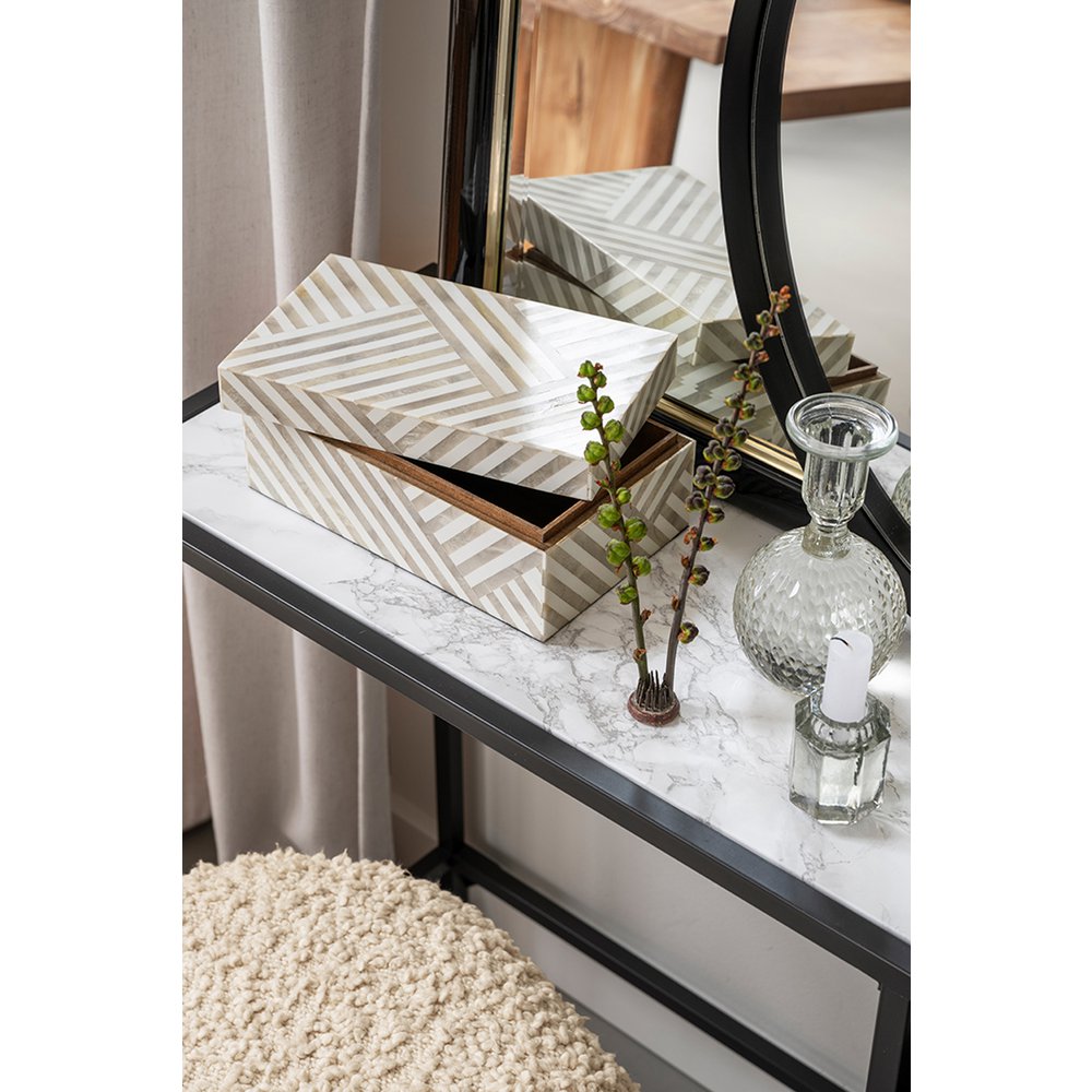 Candle Holder o/f Trumpet Shape Glass Clear 9.5x15cm