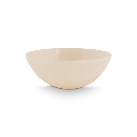 Bowl Round Resin Pearl 23x9cm