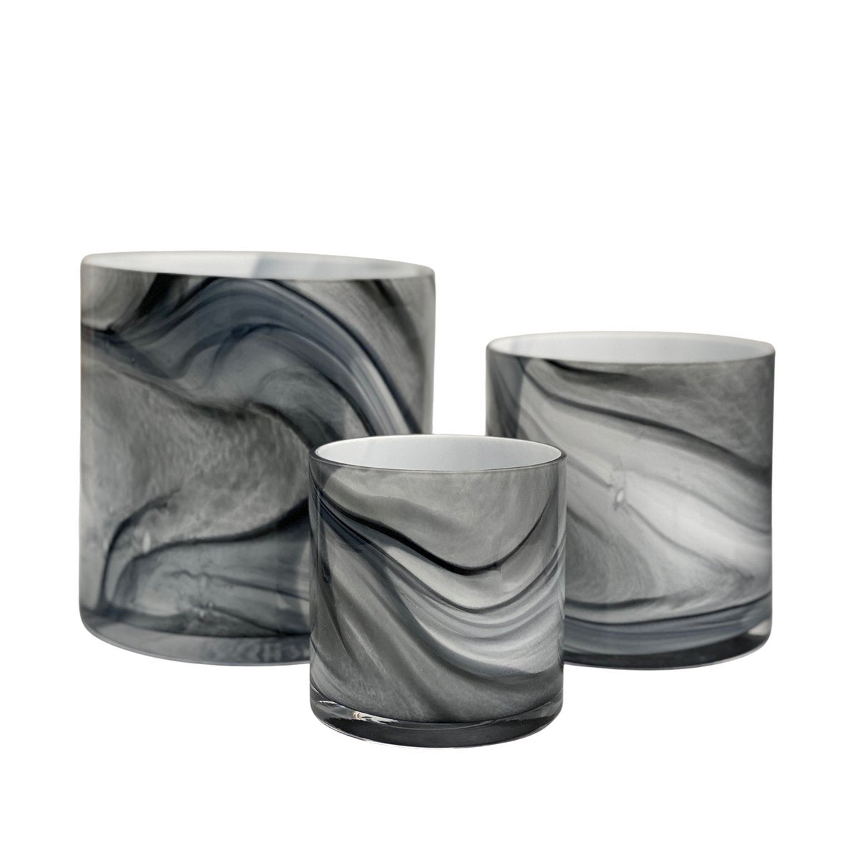 Waxinelichthouder - Celtic Marble (set van 2 stuks)