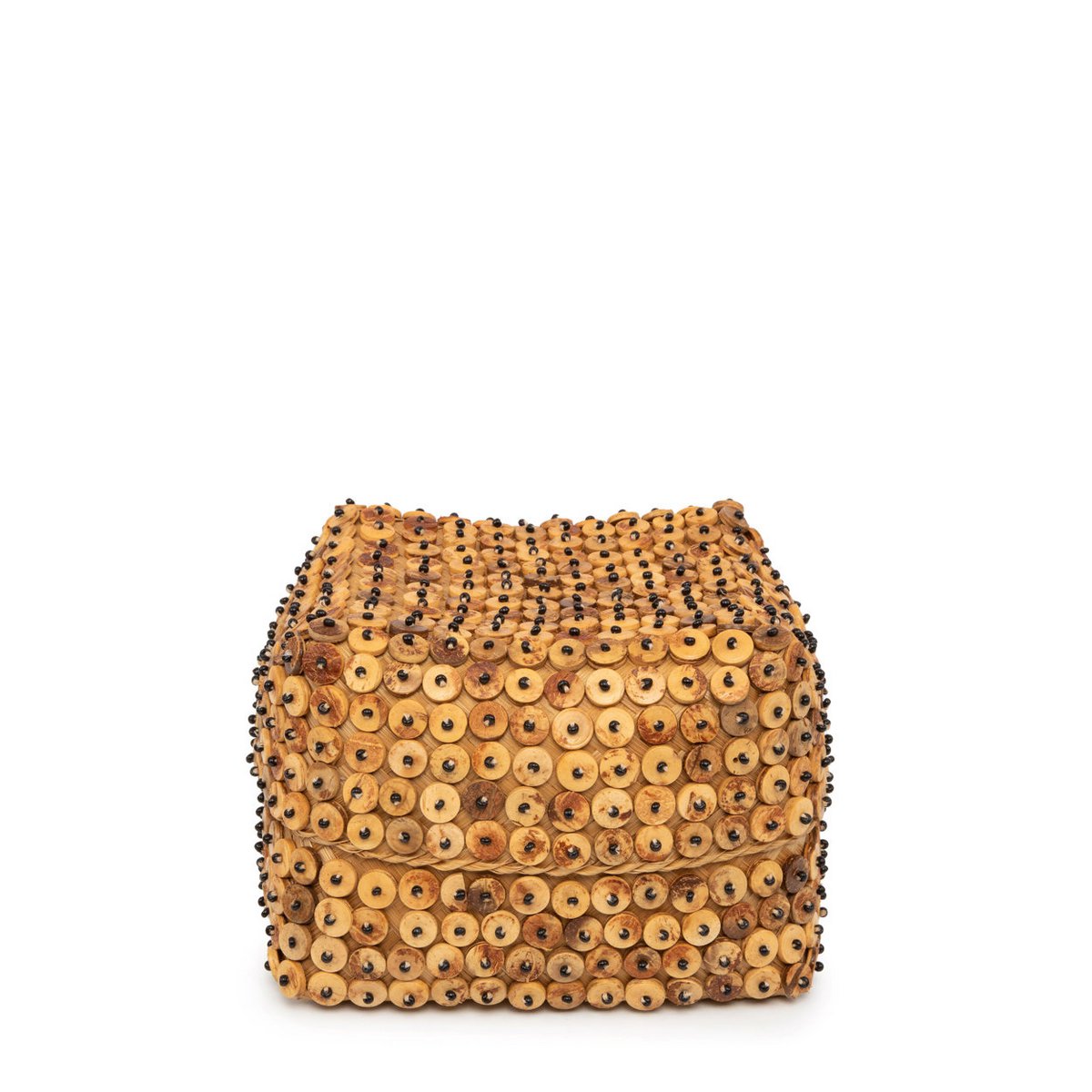 De kokosnootschaalmand - natuurlijk - m