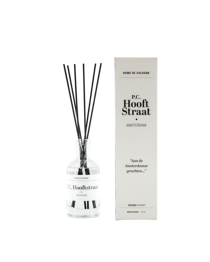 Reed Diffuser - PC Hooftstraat Amsterdam - Patchouli - 100ml