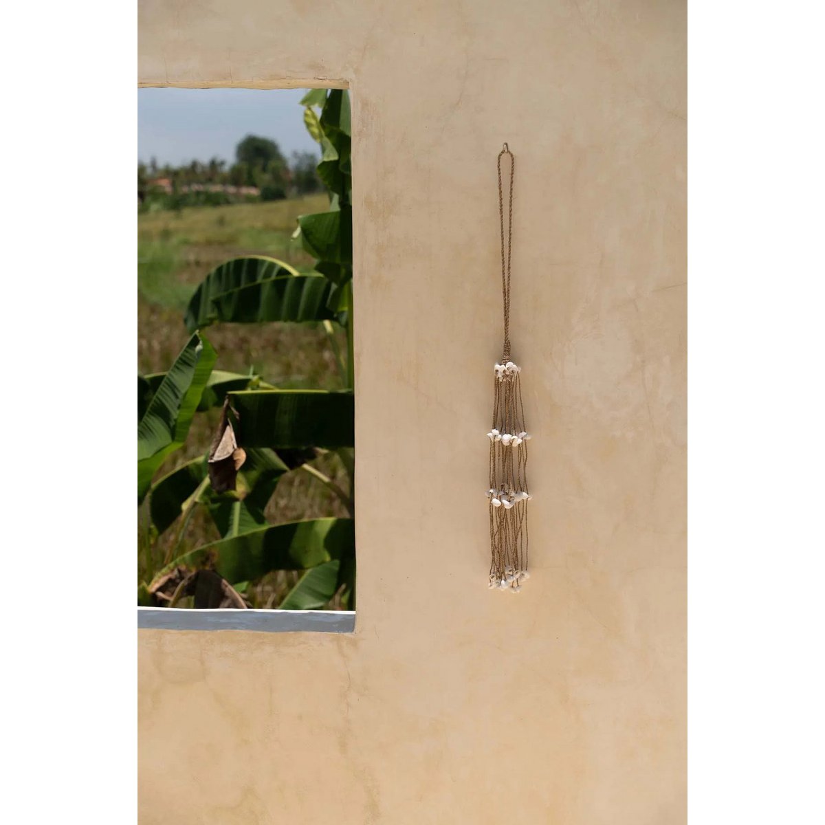 De lange schelpkwast - wit