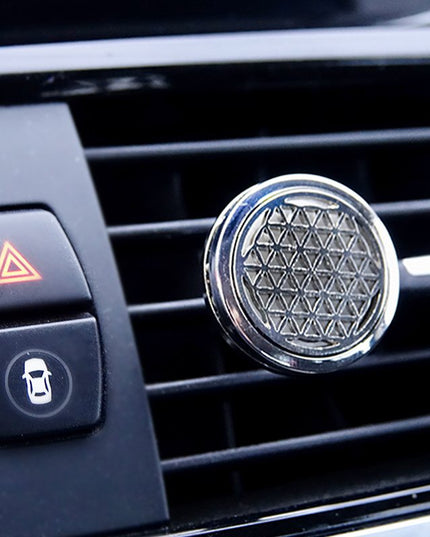 Set van 12 diffusorclips voor etherische olie voor auto's