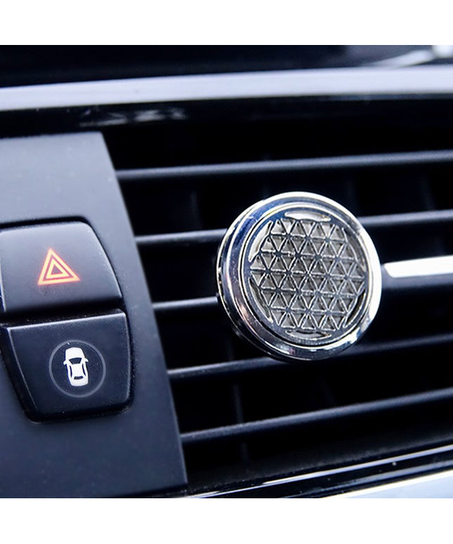 Set van 12 diffusorclips voor etherische olie voor auto's