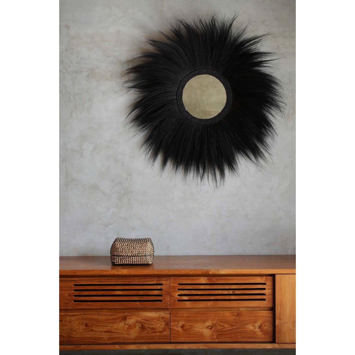 De kokosnootschaalmand - natuurlijk - l