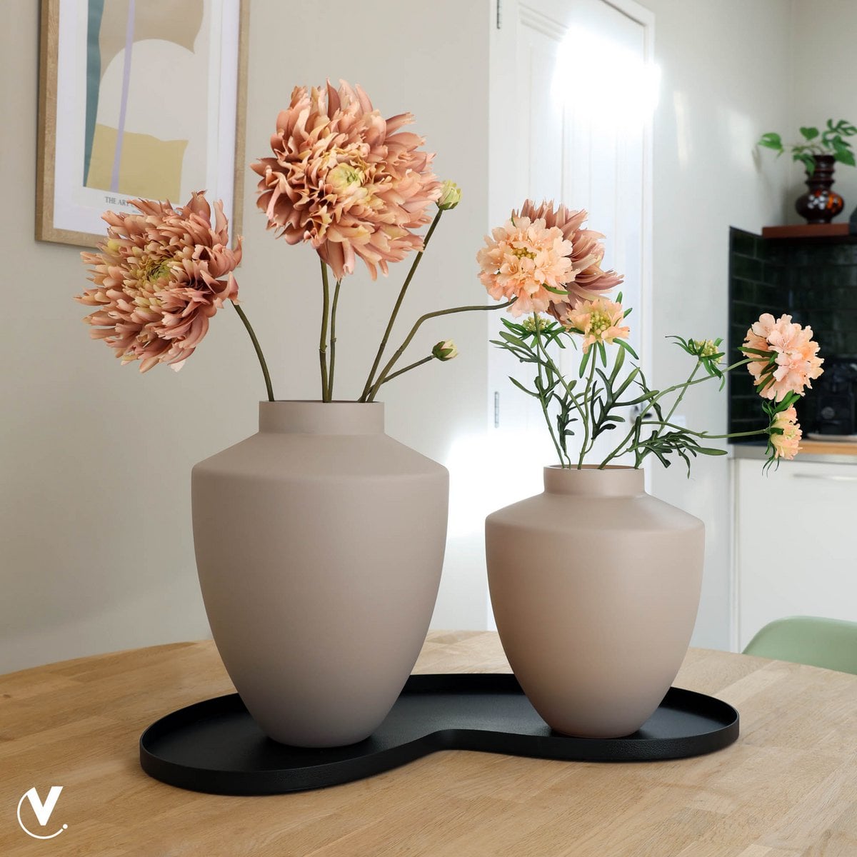 Dienblad - Villeta black