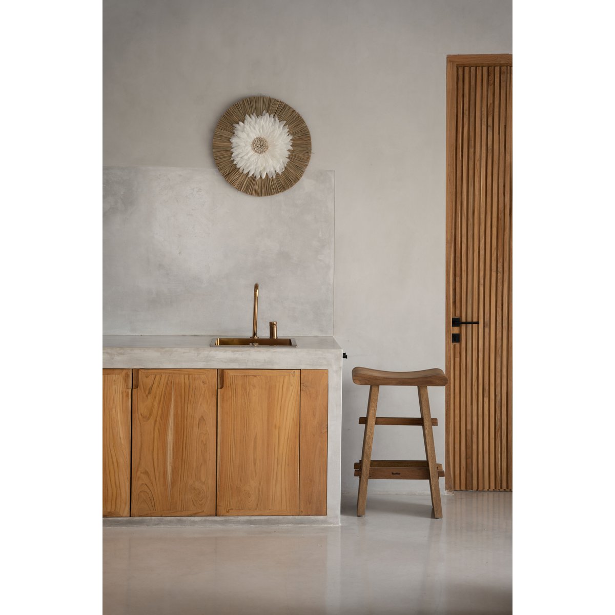 De Alang Feather Juju - Natuurlijk Wit