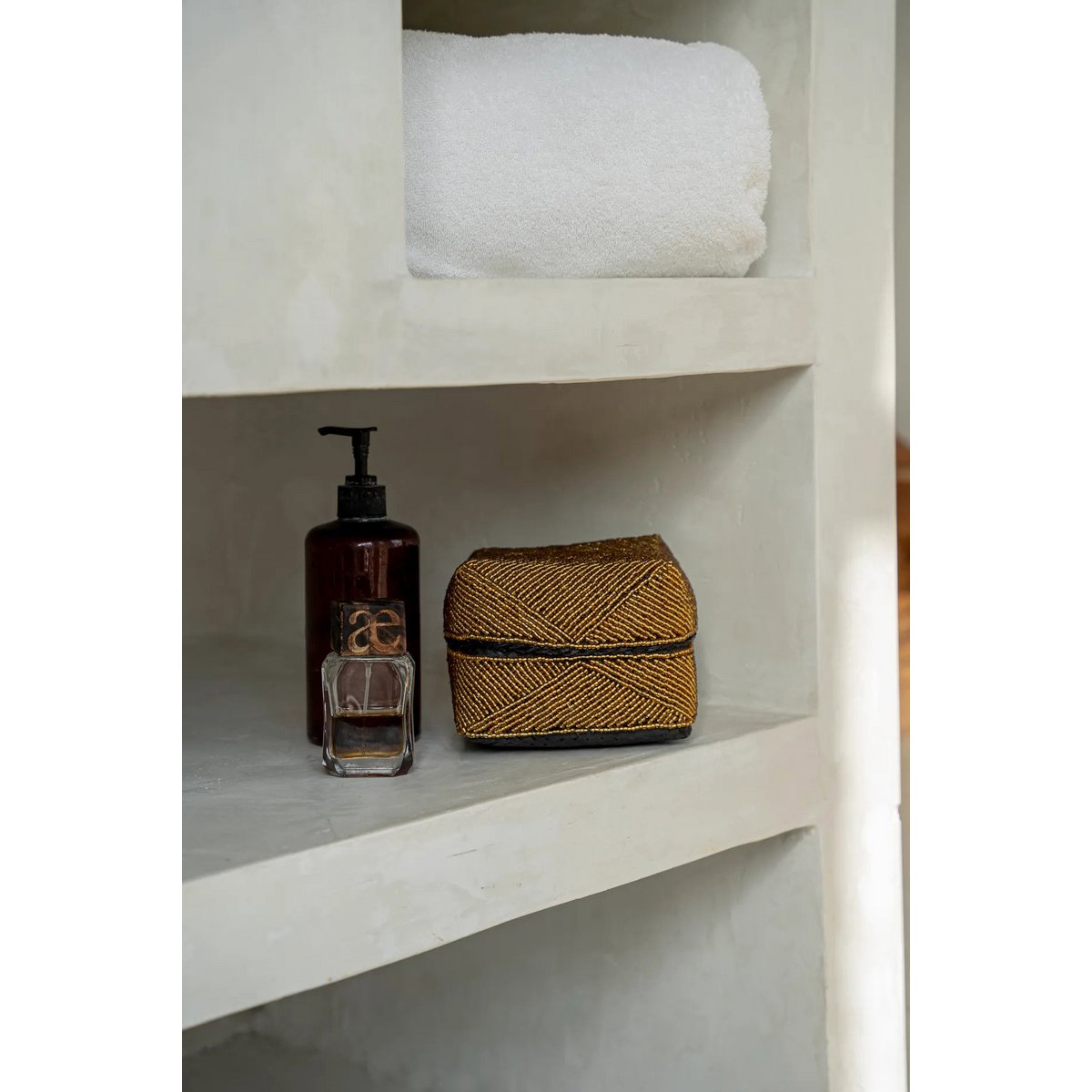 De kralenmand - Goud - M